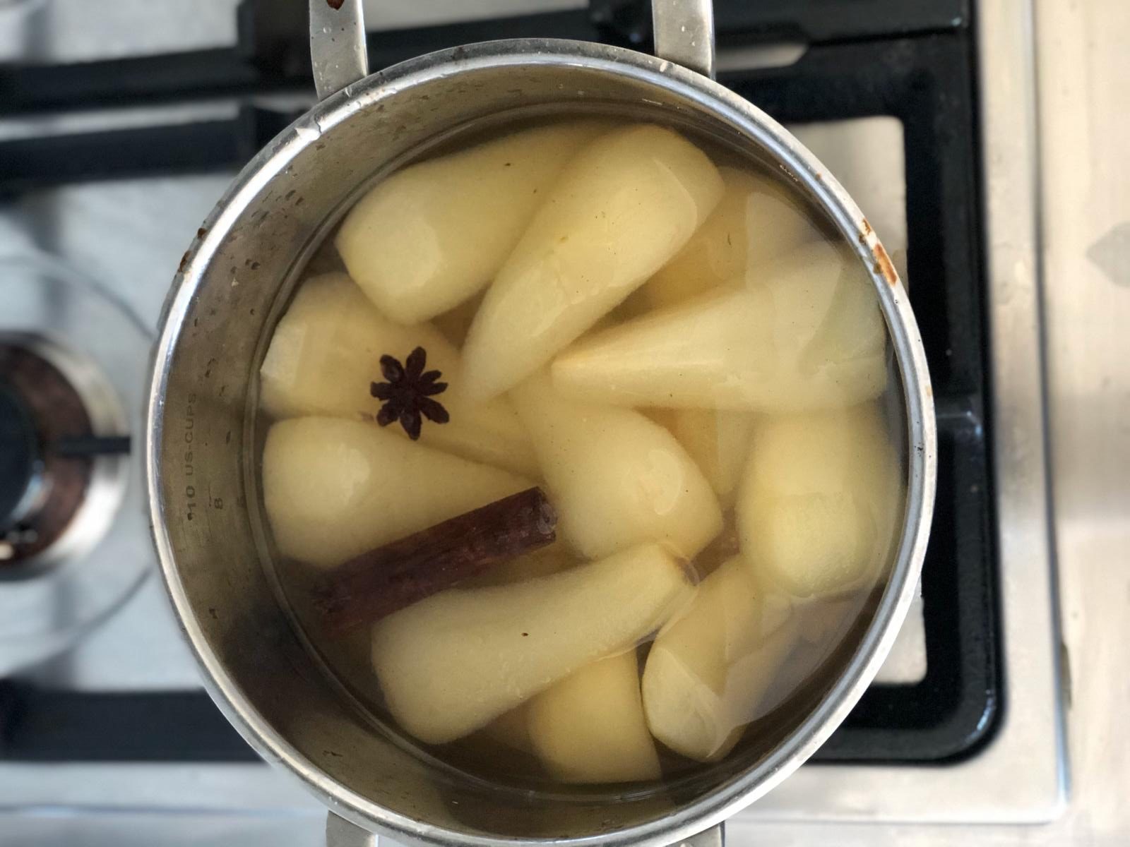 Poached Pears Ingredients